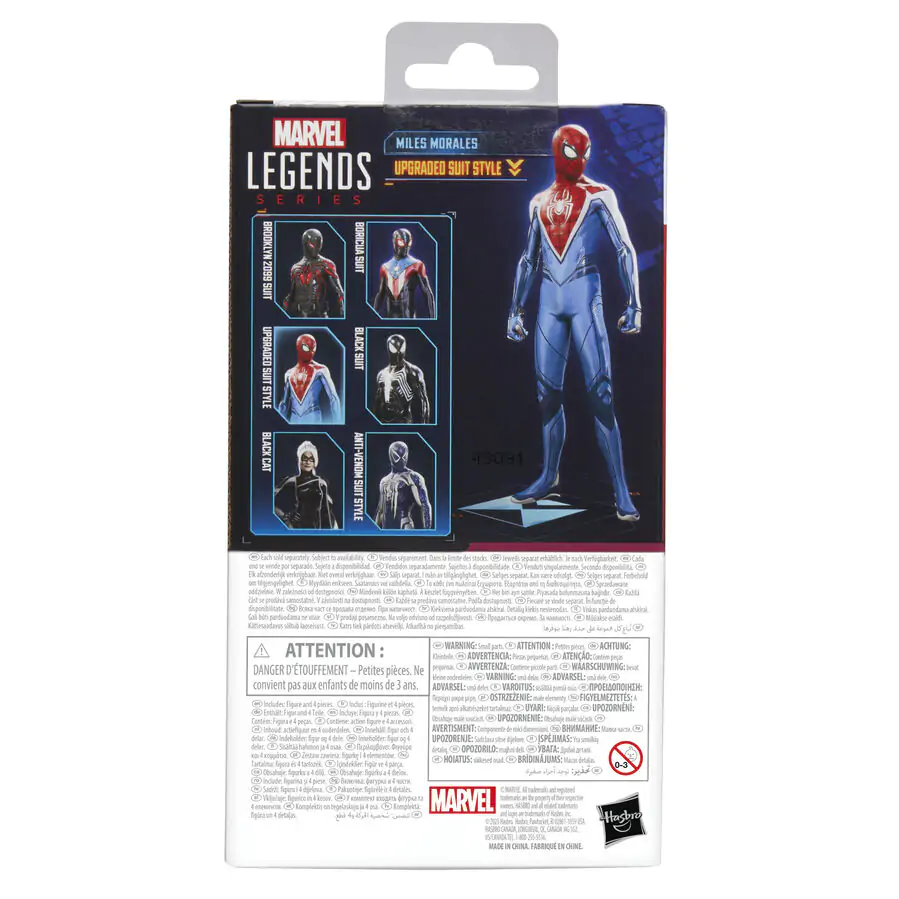 Figurină Marvel Legends Spider-Man 2 Miles Morales Upgraded Suit 15 cm poza produsului