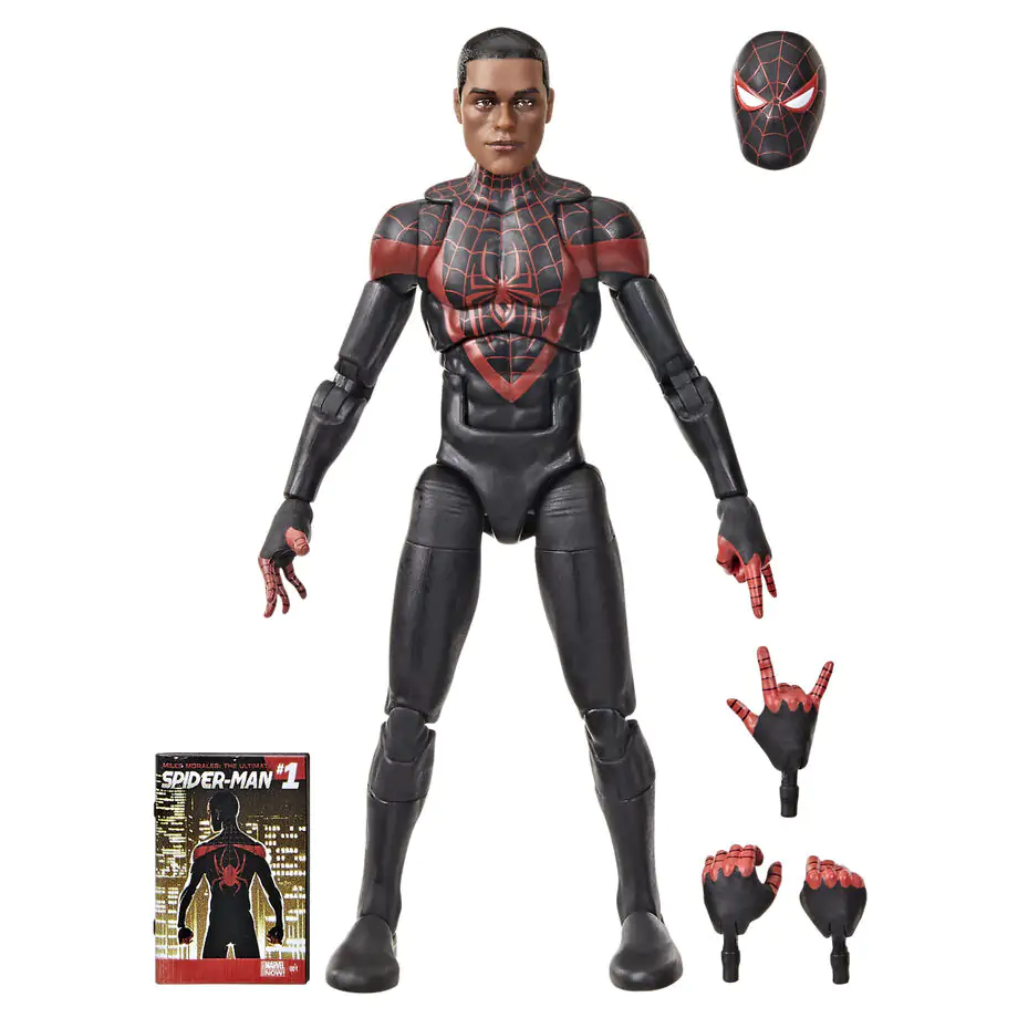 Figurină Ultimate Marvel Legends Spider-Man Miles Morales 15 cm poza produsului