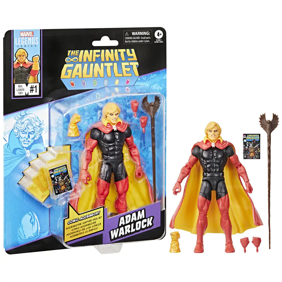 Figurină Marvel Legends The Infinity Gauntlet Adam Warlock 15cm poza produsului