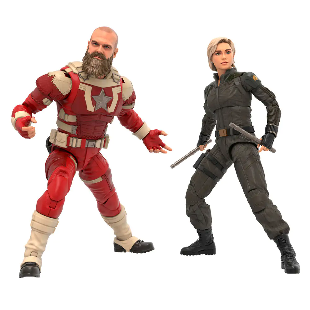 Marvel Legends Thunderbolts Yelena Belova & Red Guardian pachet 2 figurine poza produsului