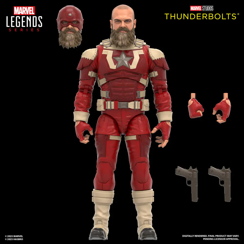 Marvel Legends Thunderbolts Yelena Belova & Red Guardian pachet 2 figurine poza produsului