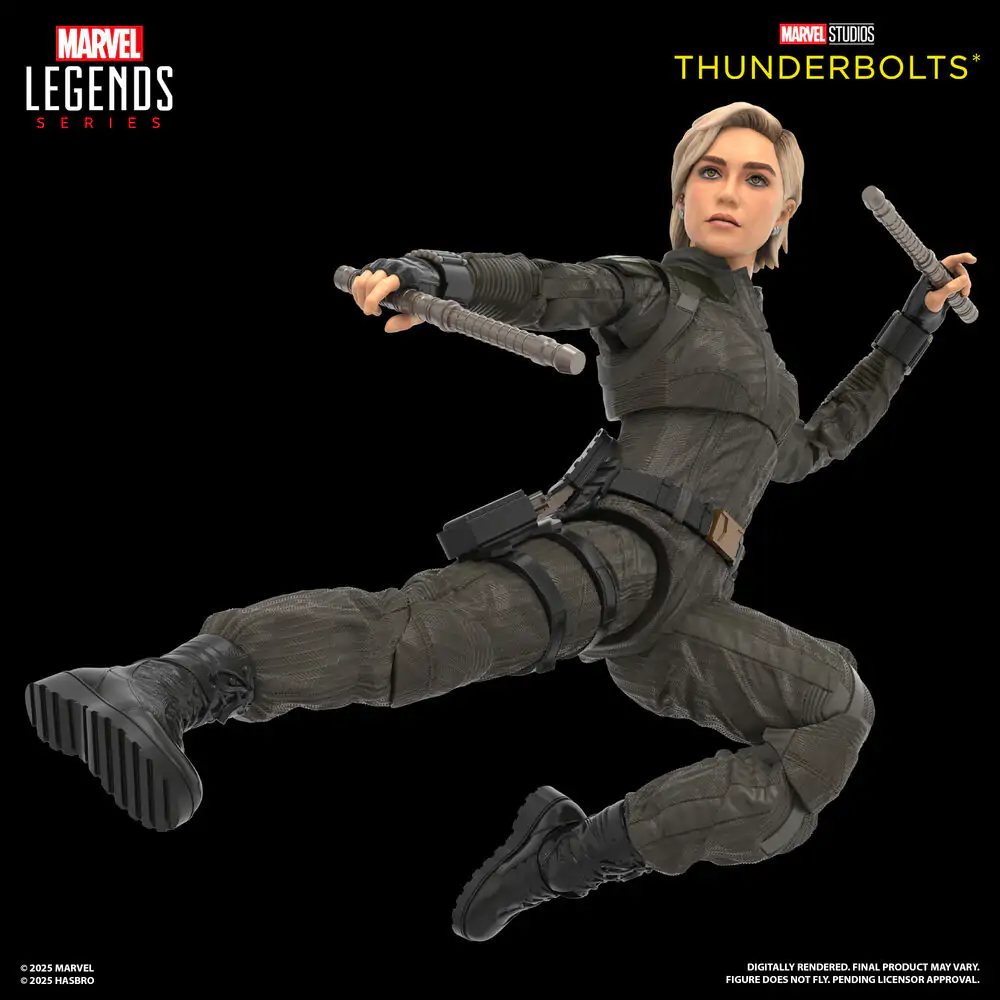 Marvel Legends Thunderbolts Yelena Belova & Red Guardian pachet 2 figurine poza produsului