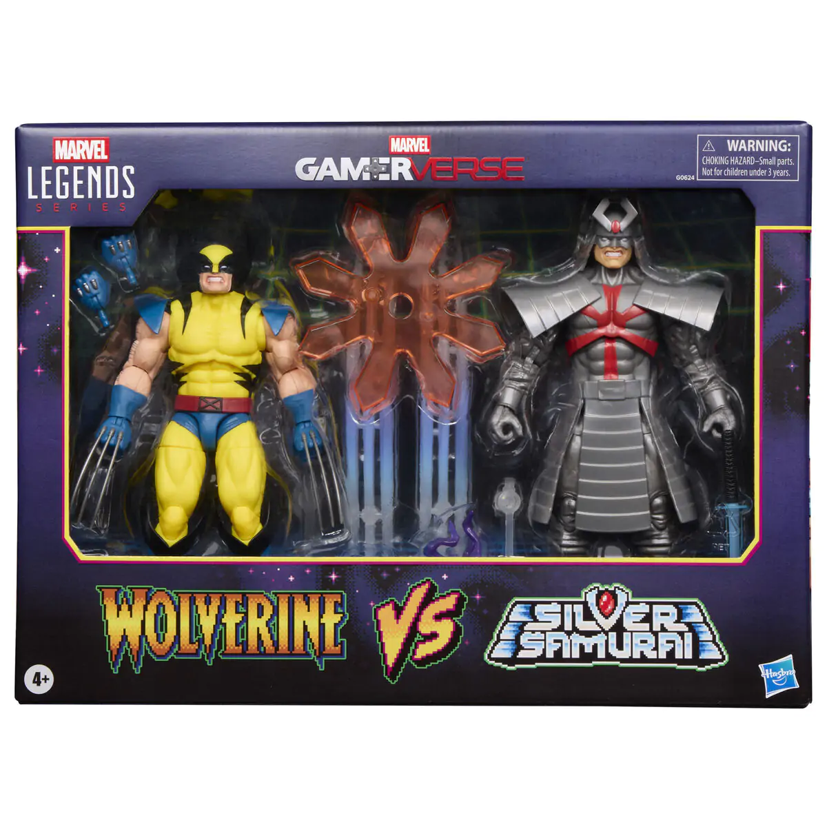 Marvel Legends Wolverine & Silver Samurai Gameverse pack 2 figurine 15cm poza produsului