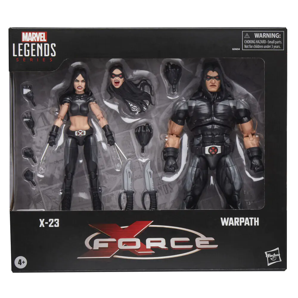 Marvel Legends X-Force X-23 & Warpath pack 2 figurine 15 cm poza produsului