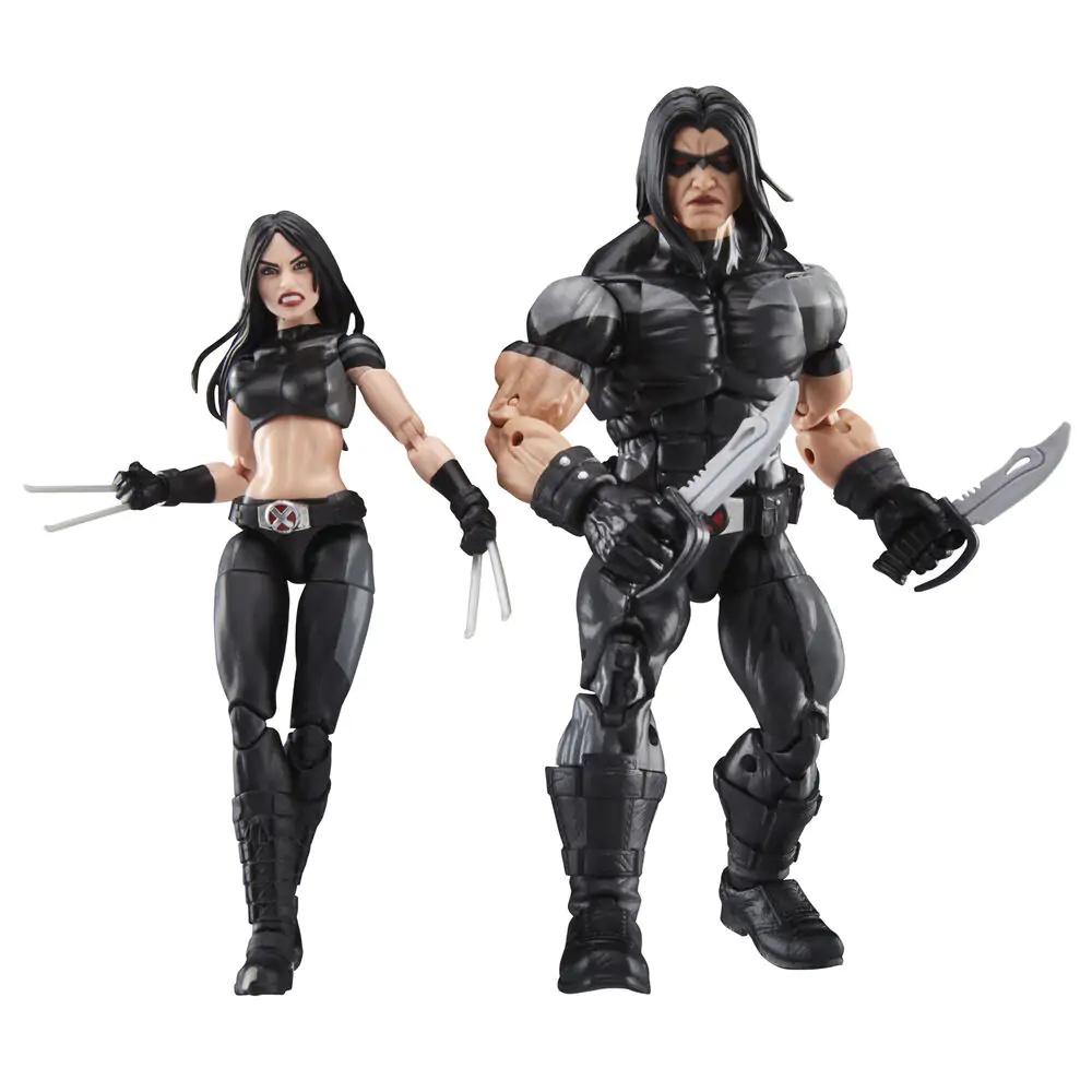 Marvel Legends X-Force X-23 & Warpath pack 2 figurine 15 cm poza produsului