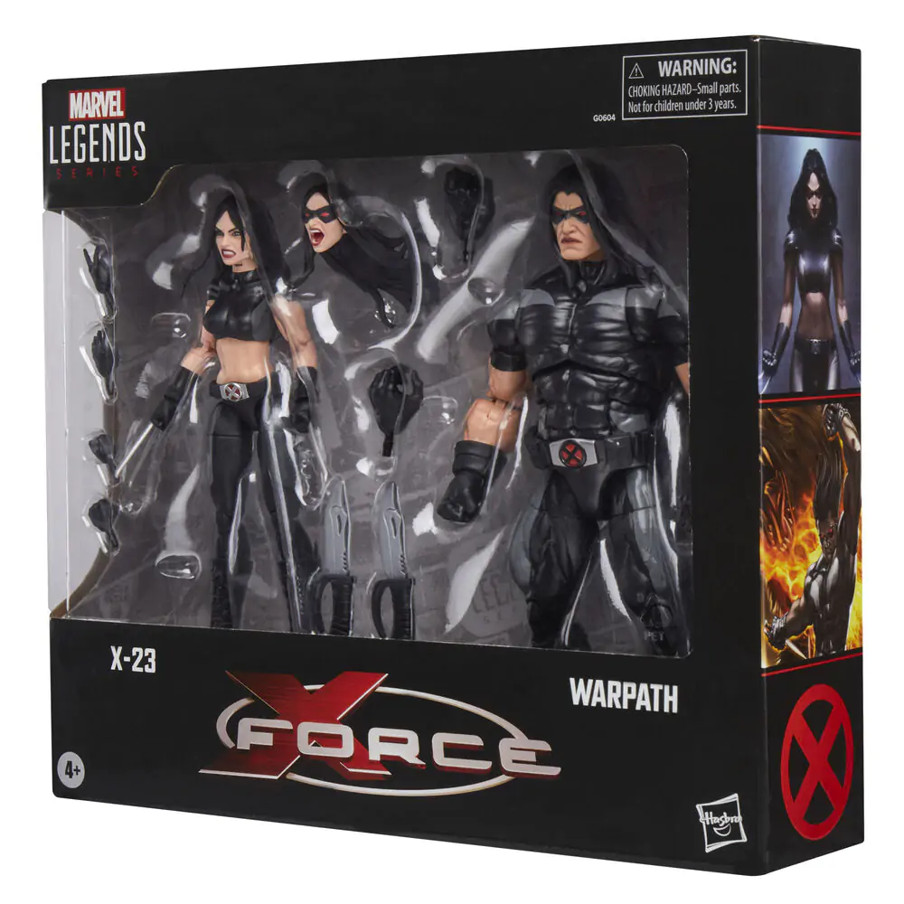 Marvel Legends X-Force X-23 & Warpath pack 2 figurine 15 cm poza produsului