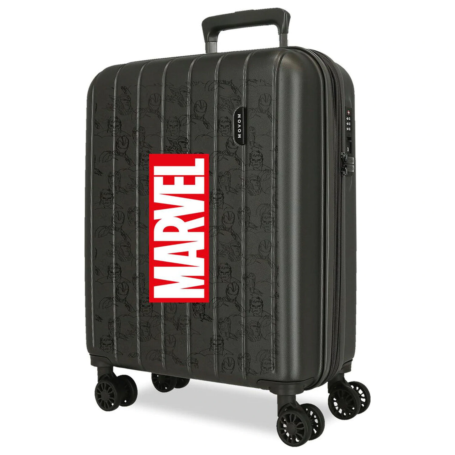 Marvel Logo ABS geanta de voiaj tip troller 55 cm poza produsului