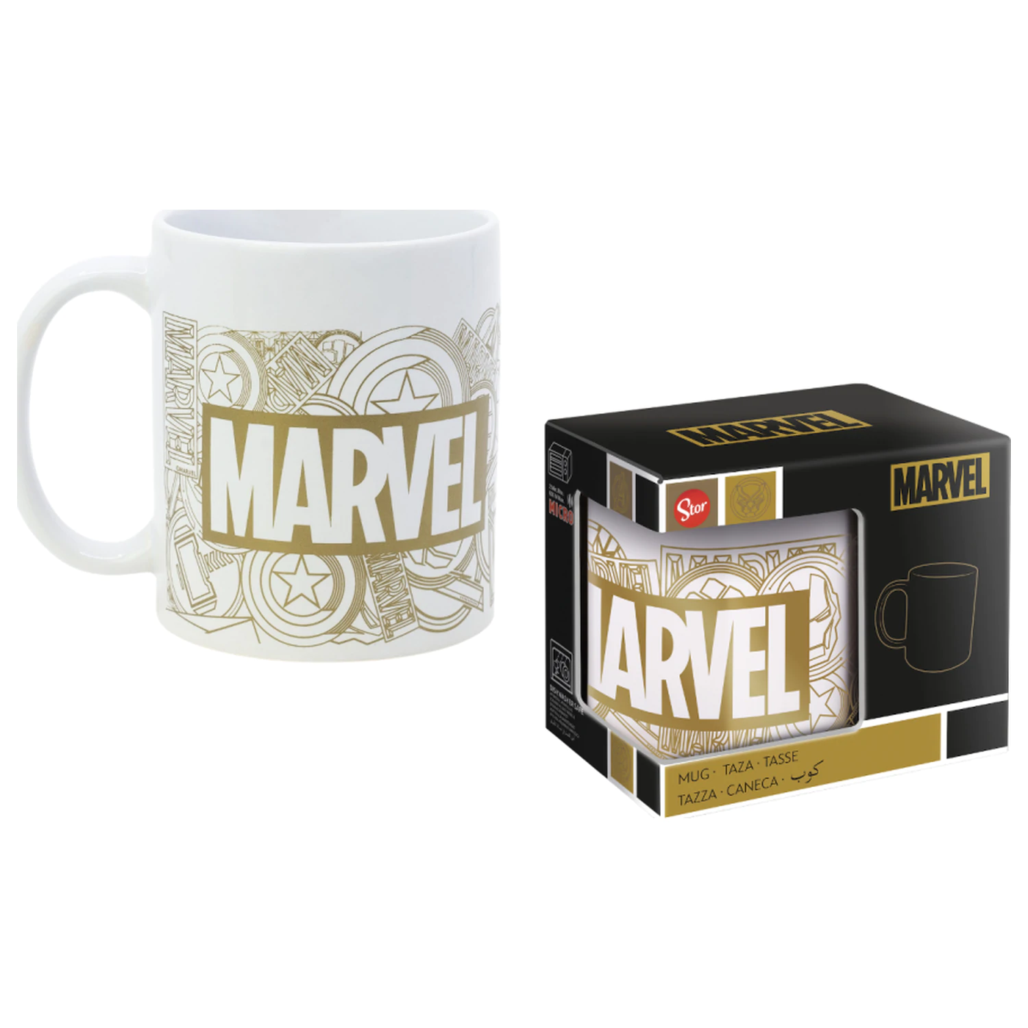Cana ceramica Marvel Logo 325ml poza produsului
