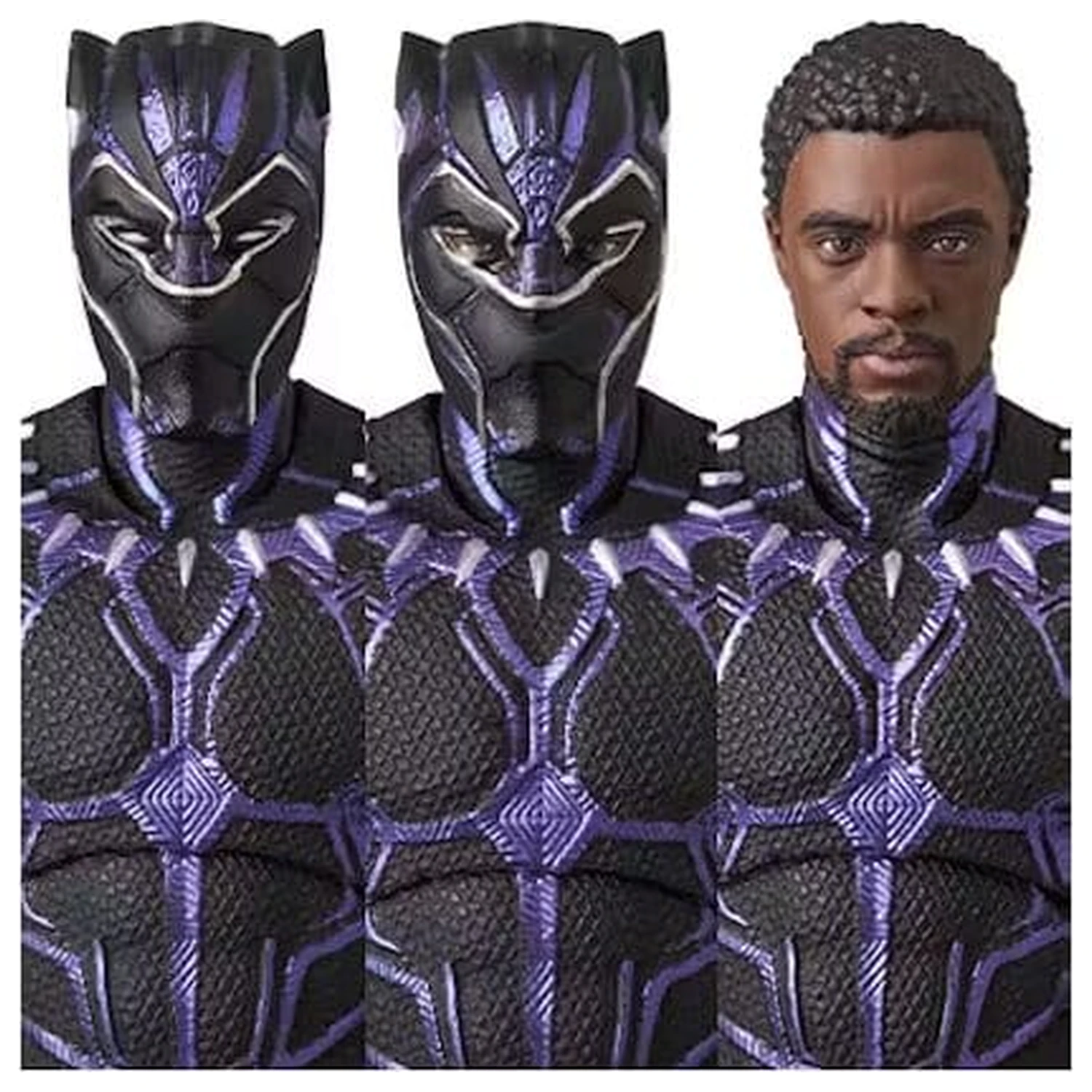 Marvel MAFEX Figurina de actiune Black Panther End Game Ver. 16 cm poza produsului
