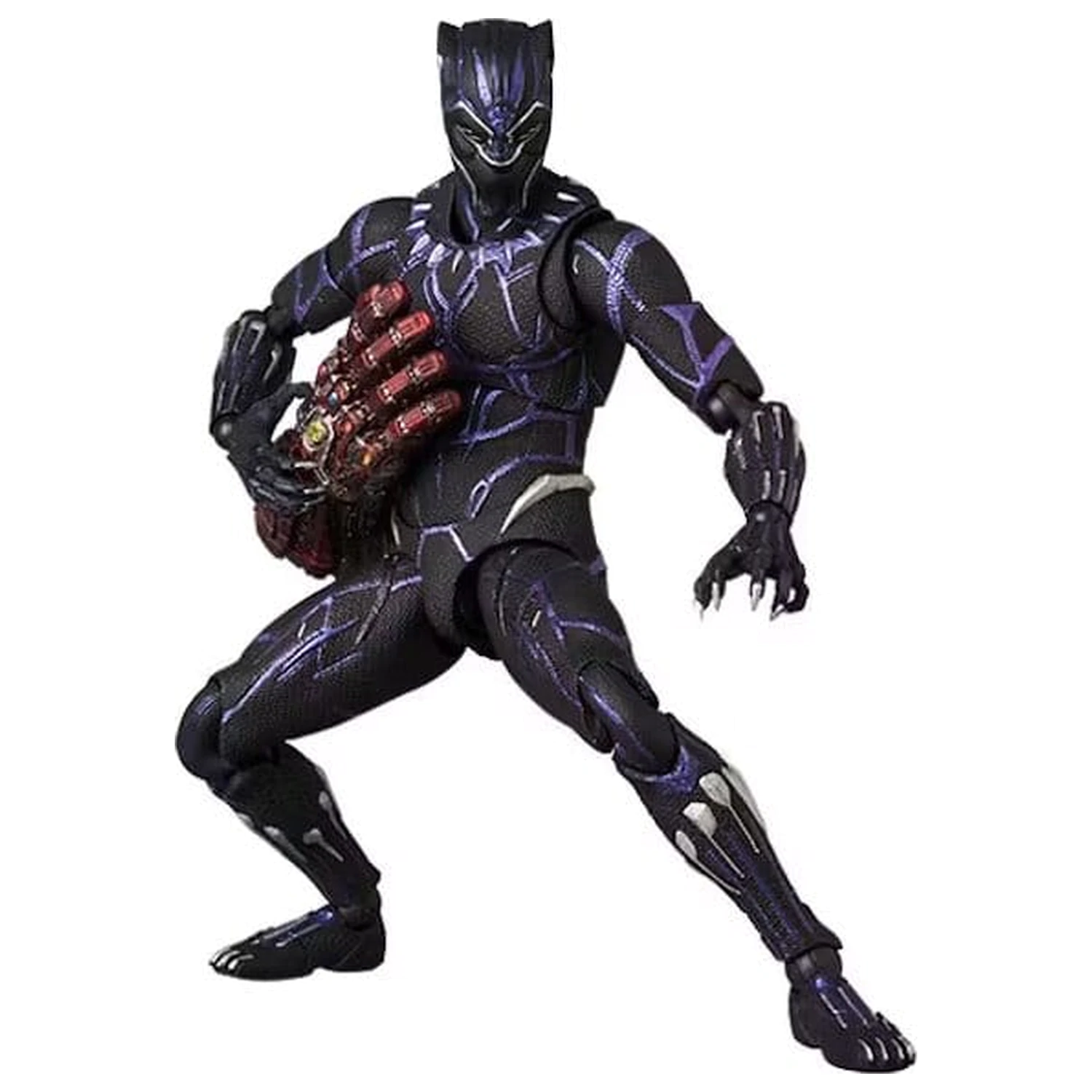 Marvel MAFEX Figurina de actiune Black Panther End Game Ver. 16 cm poza produsului