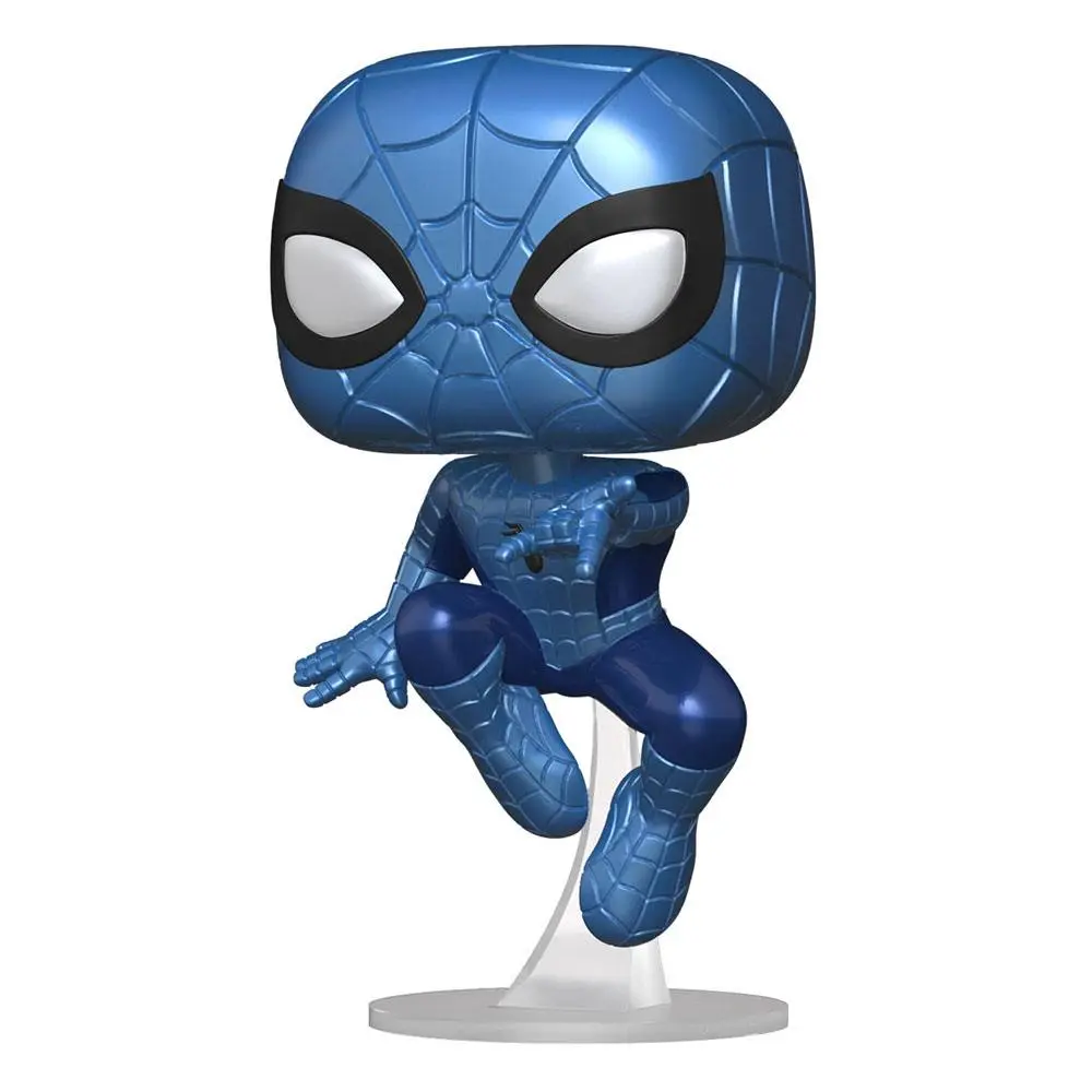 Marvel Make a Wish 2022 POP! Figurina de Vinil Marvel Spider-Man (Metalizat) 9 cm poza produsului
