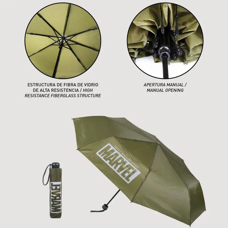 Umbrelă pliabilă manuală Marvel 53cm poza produsului