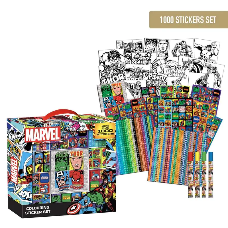 Set autocolante Marvel 1000 buc poza produsului