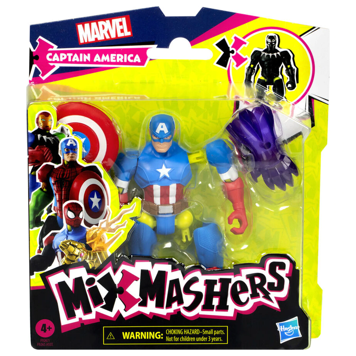 Marvel Mix Mashers figurina Captain America 12cm poza produsului