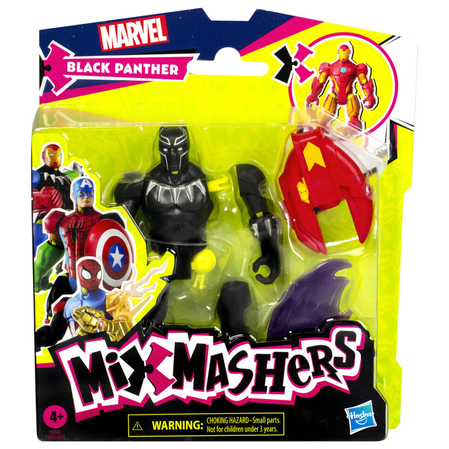 Marvel Mix Mashers figurina Pantera Neagra 12cm poza produsului