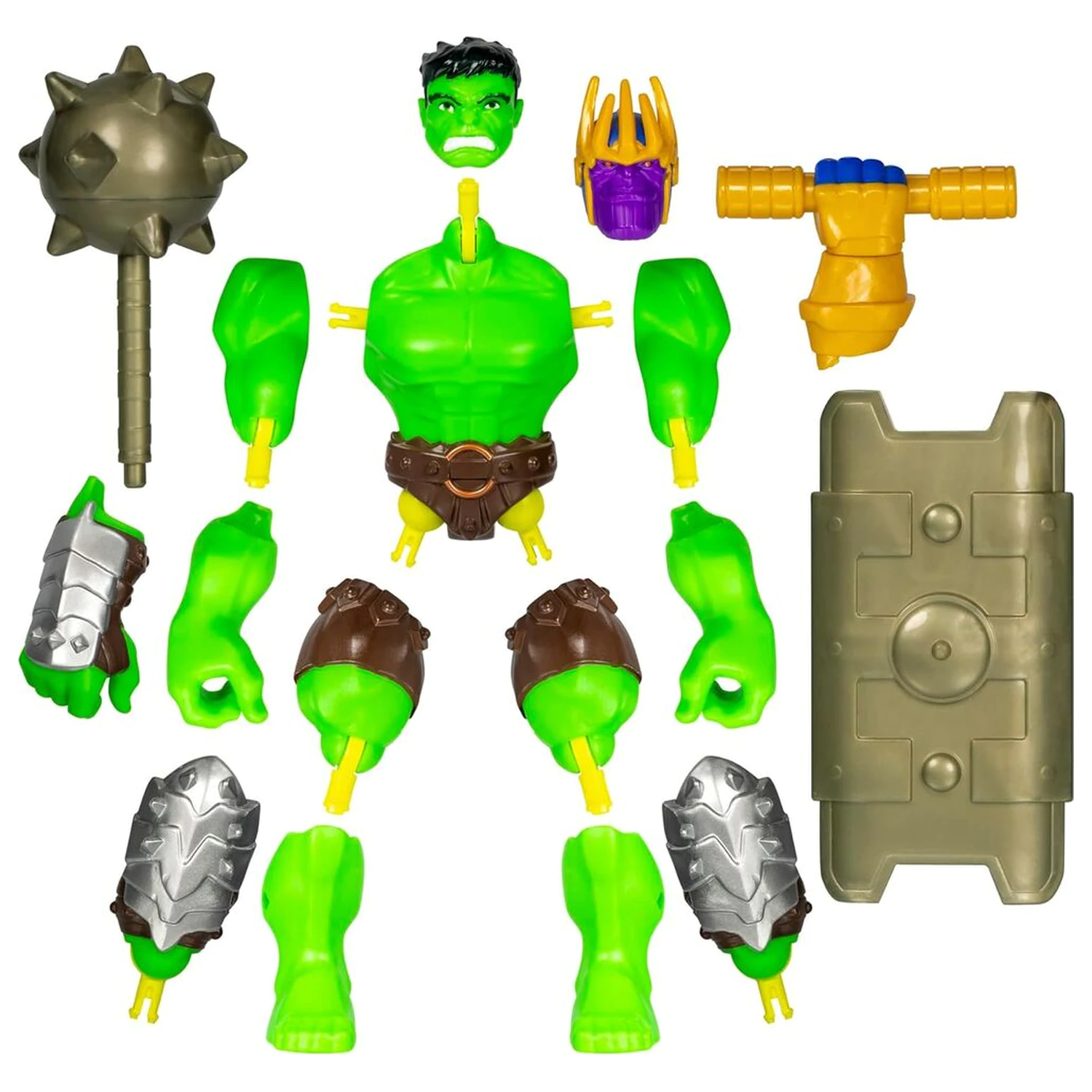 Marvel Mix Mashers Figura Hulk Deluxe 12cm poza produsului