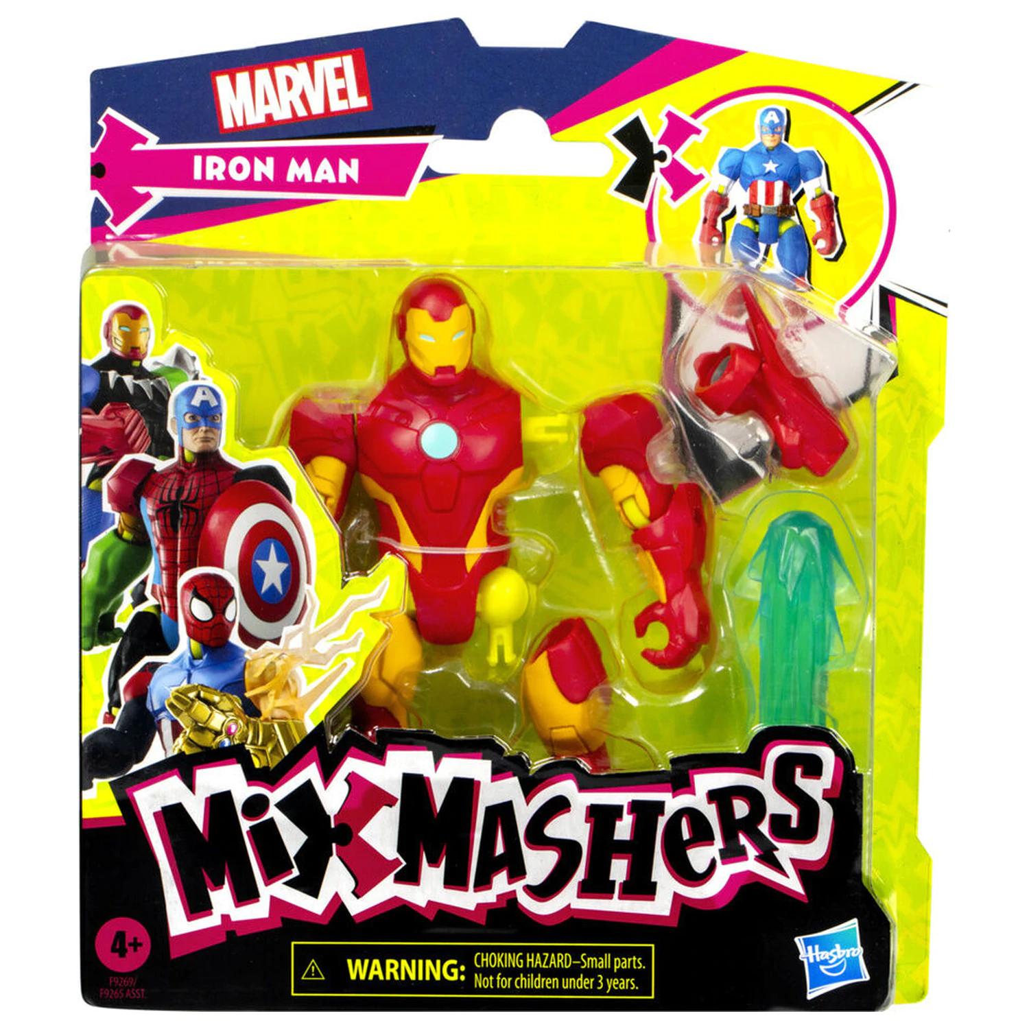Marvel Mix Mashers figurina Iron Man 12cm poza produsului