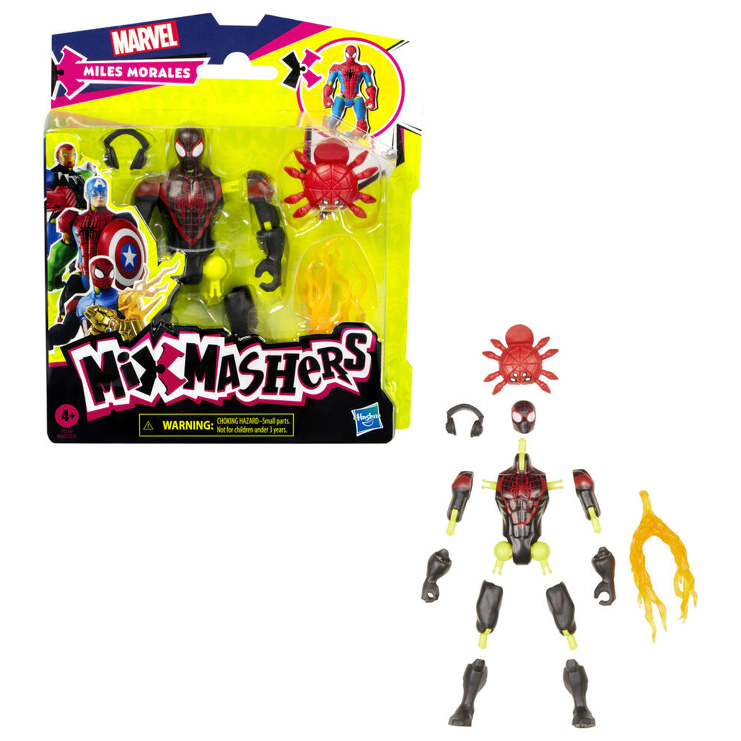 Marvel Mix Mashers figurina Miles Morales 12cm poza produsului