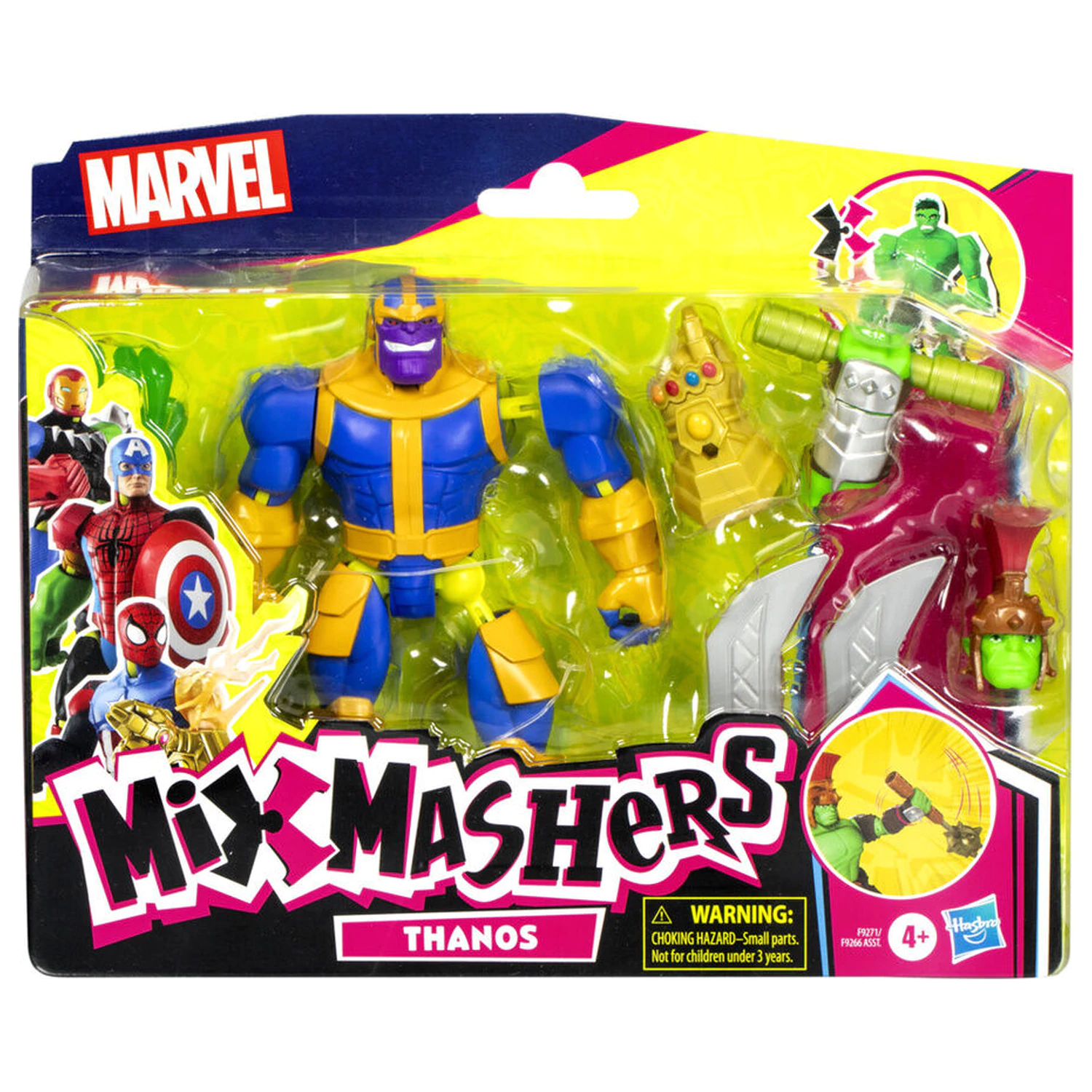 Marvel Mix Mashers Thanos Deluxe figurina 12cm poza produsului