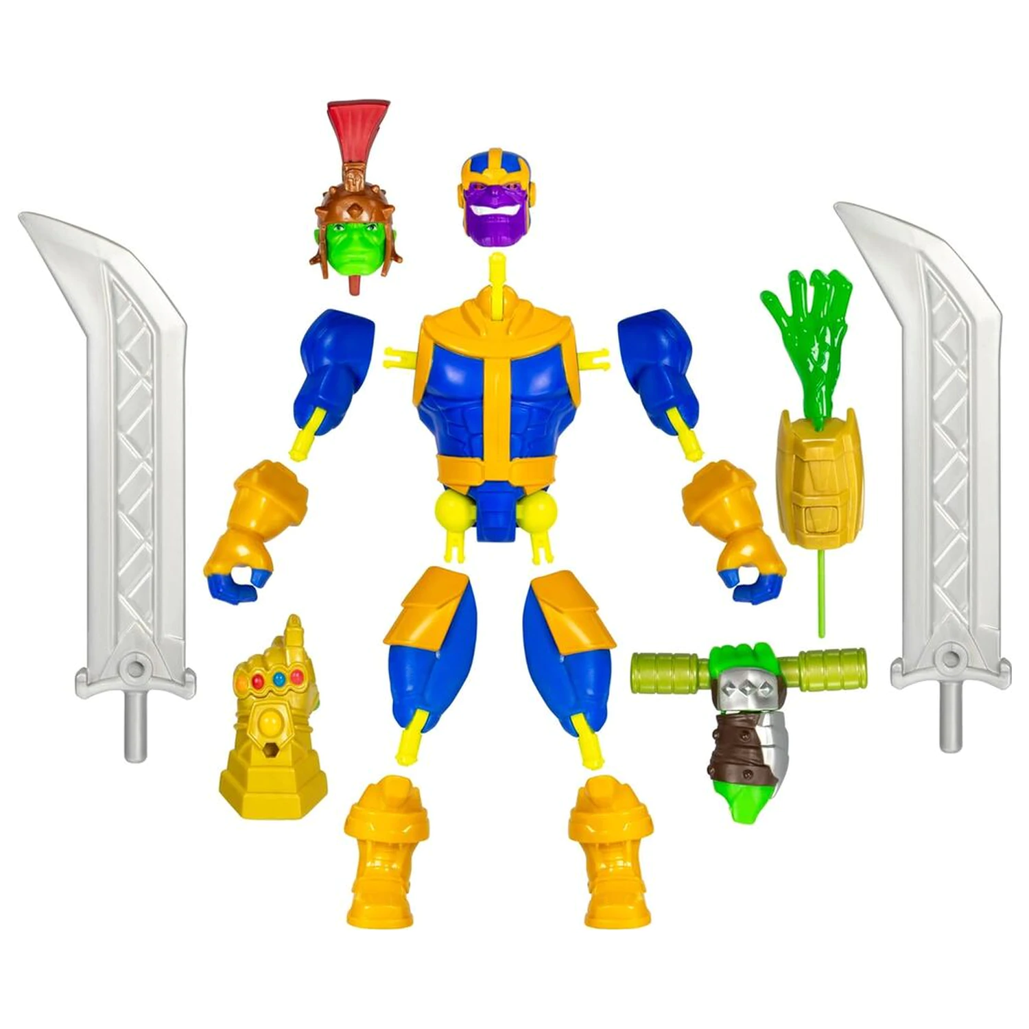 Marvel Mix Mashers Thanos Deluxe figurina 12cm poza produsului