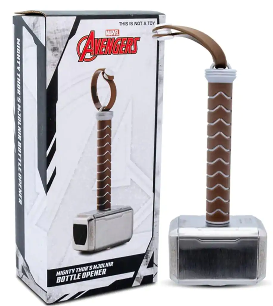 Marvel Deschizator de sticle Mjolnir Hammer (Thor's Hammer) 16 cm poza produsului