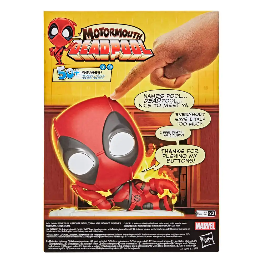 Figurină electronică Marvel Motormouth Deadpool 13 cm poza produsului