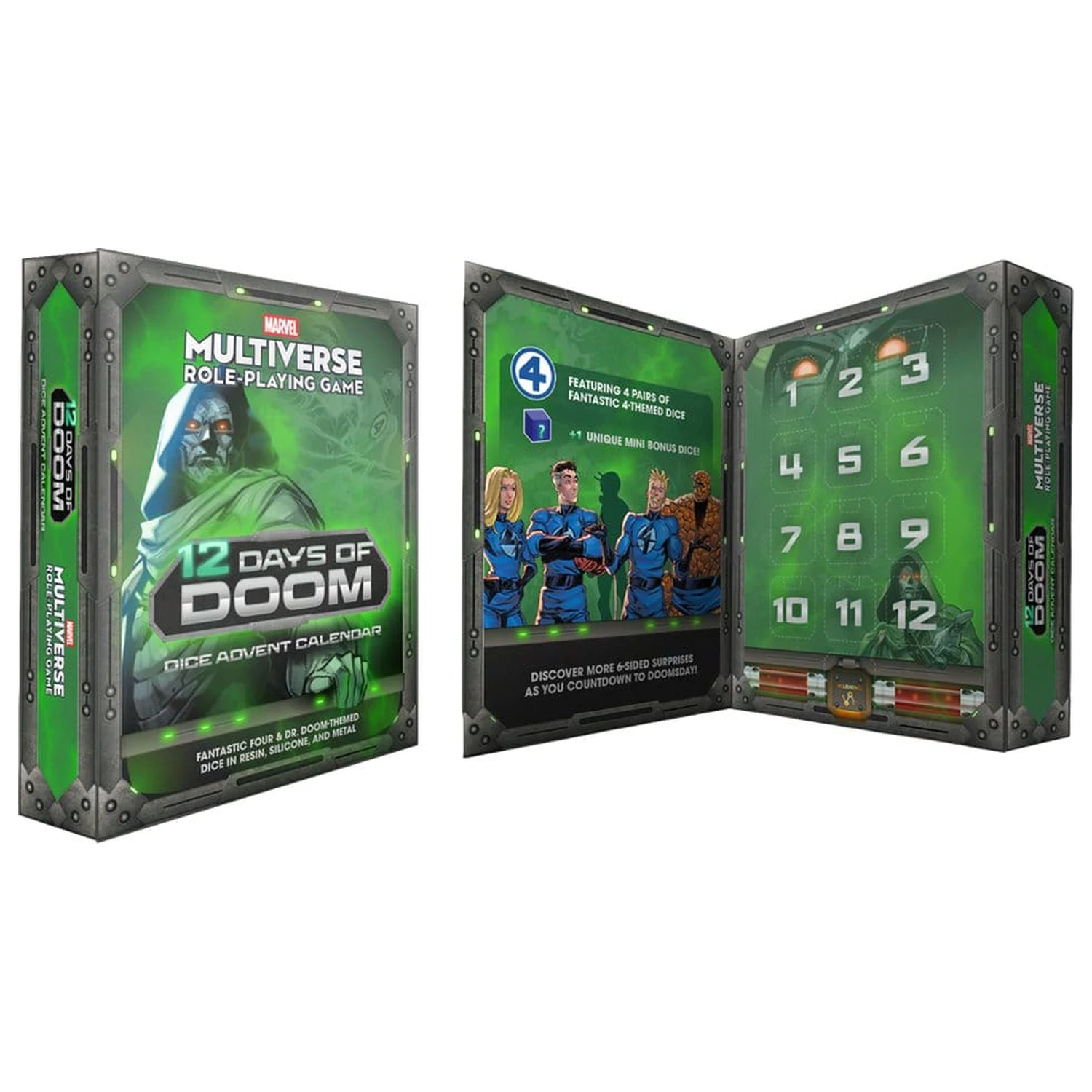 Marvel Multiverse RPG Advent Calendar 12 Zile de Doom Dice poza produsului