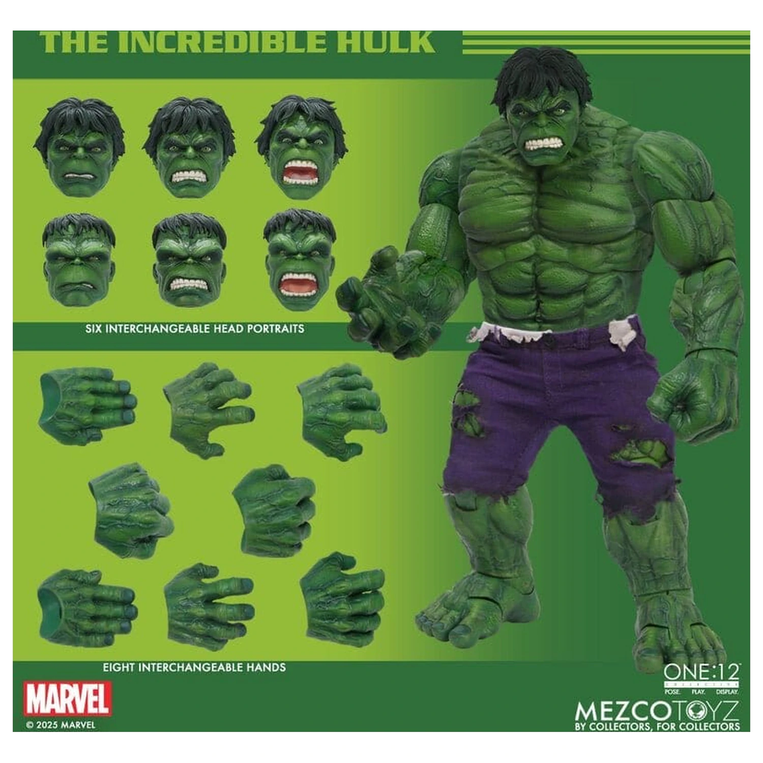 Marvel One:12 Collective Action Figure 1/12 Hulk 19 cm poza produsului