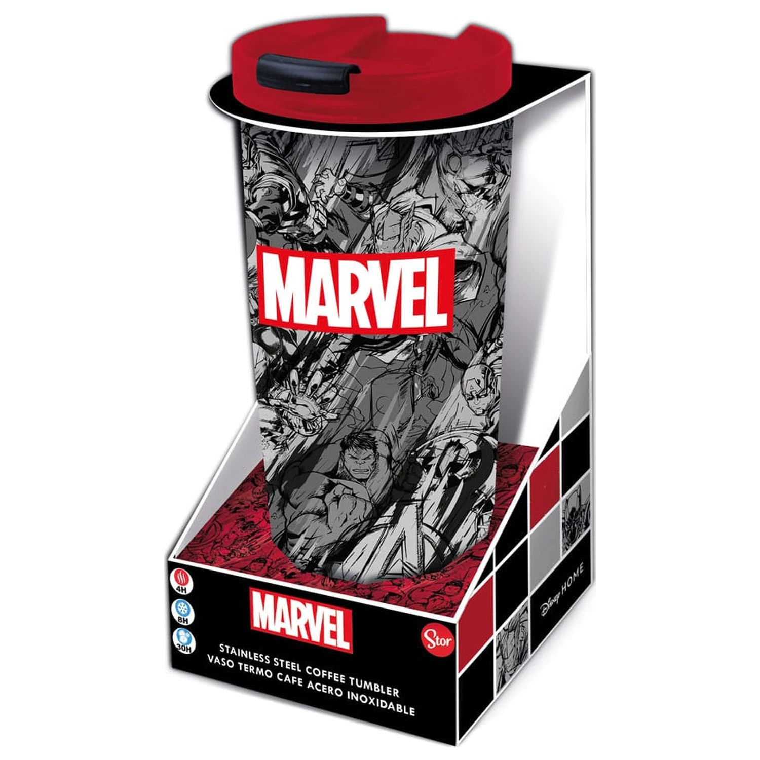 Pahar din oțel inoxidabil Marvel cu model Marvel poza produsului
