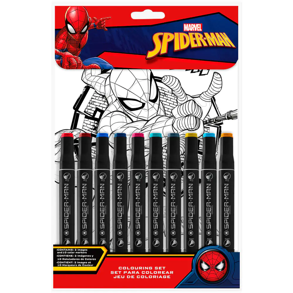 Marvel Spiderman set de colorat poza produsului