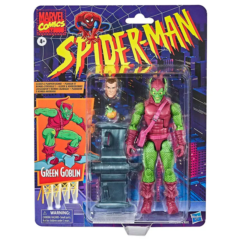 Figurină Marvel Spiderman Green Goblin 15cm poza produsului