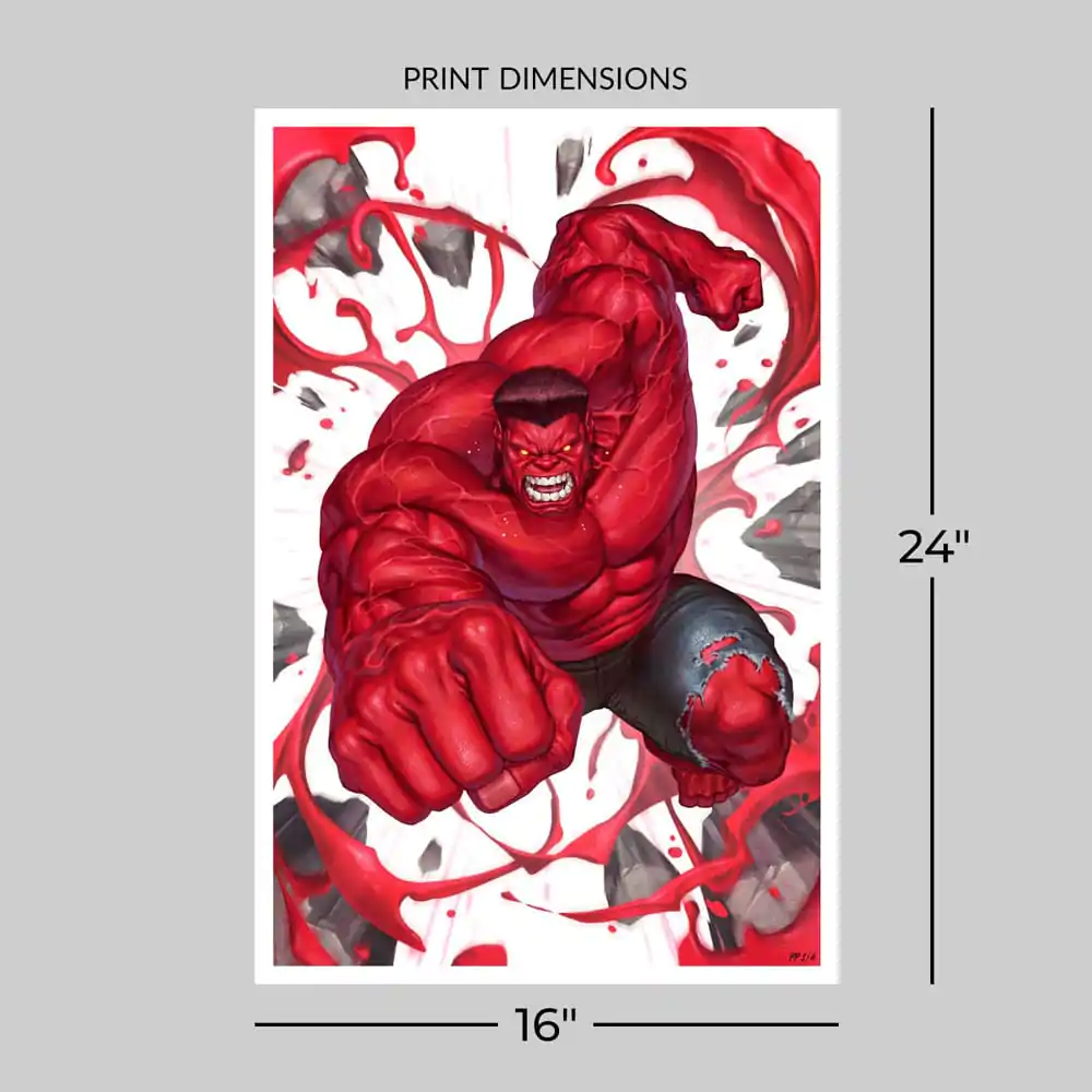 Marvel Red Hulk #1 Art Print Red Hulk 61 x 41 cm - neînrămat poza produsului