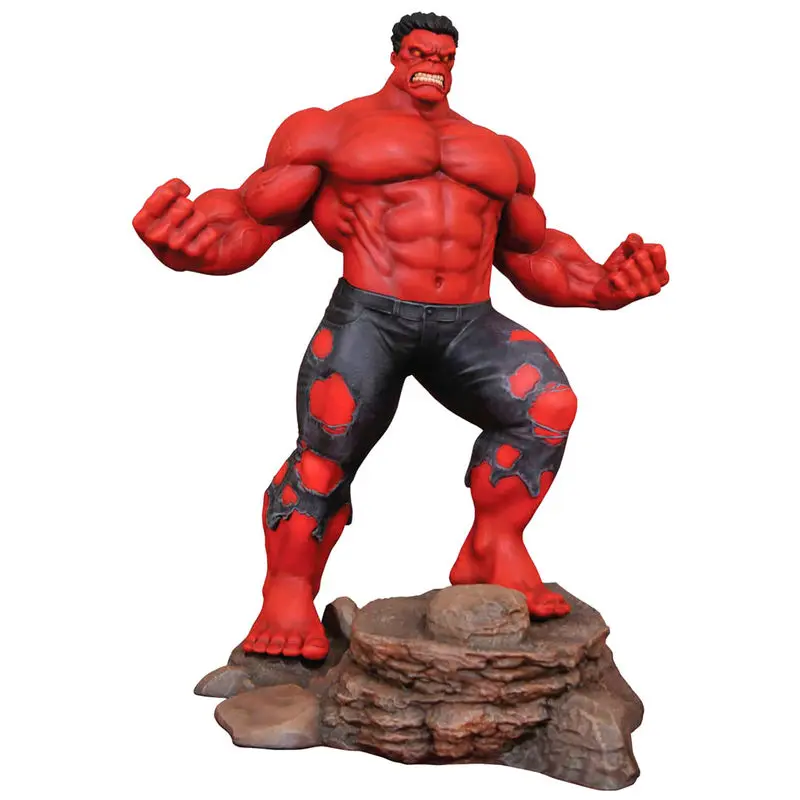 Marvel Gallery Diorama PVC Hulk Roșu 25 cm poza produsului