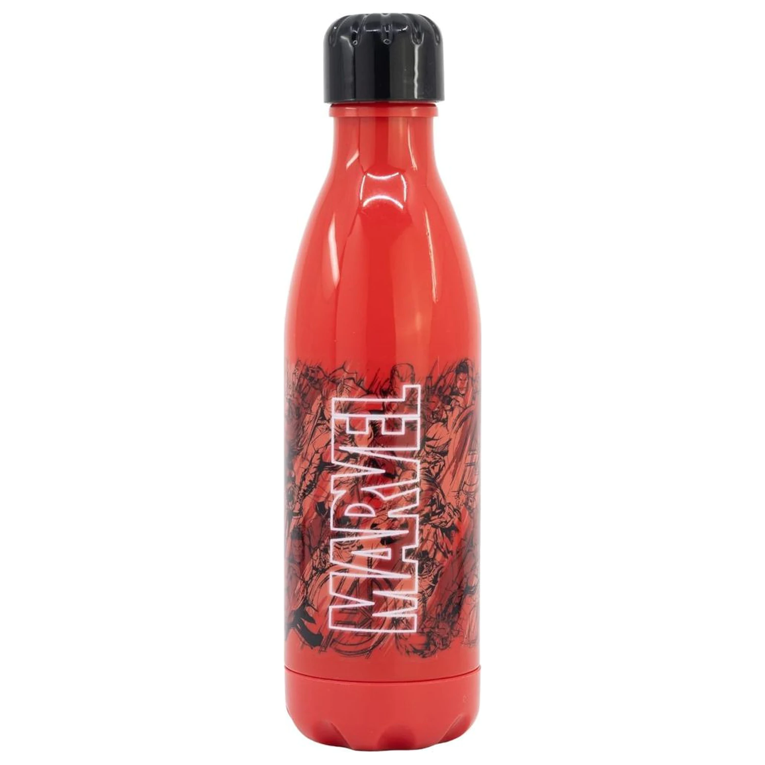 Marvel Red Sticla de apa din plastic cu capac cu filet 660 ml poza produsului