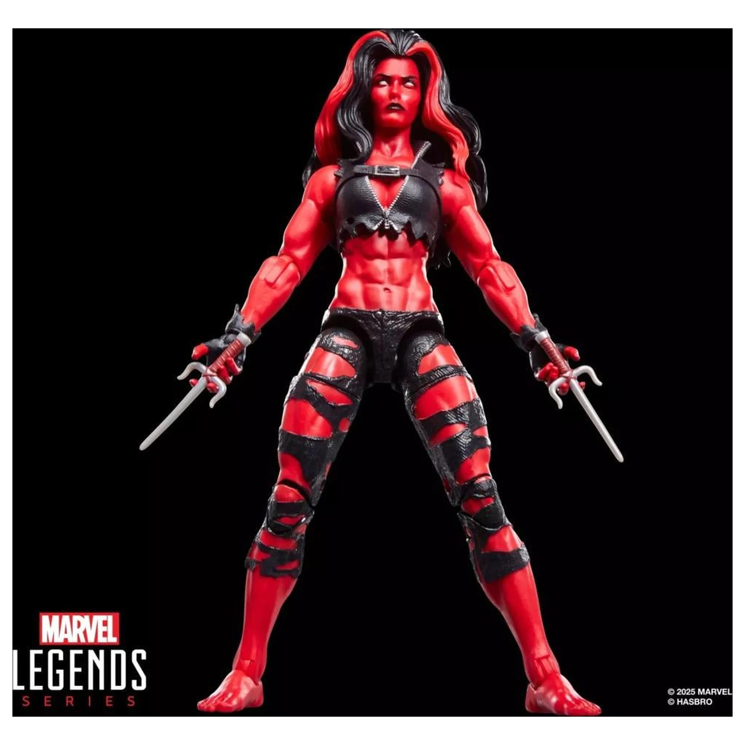 Figurina Marvel Red She-Hulk Legends Series 15 cm poza produsului