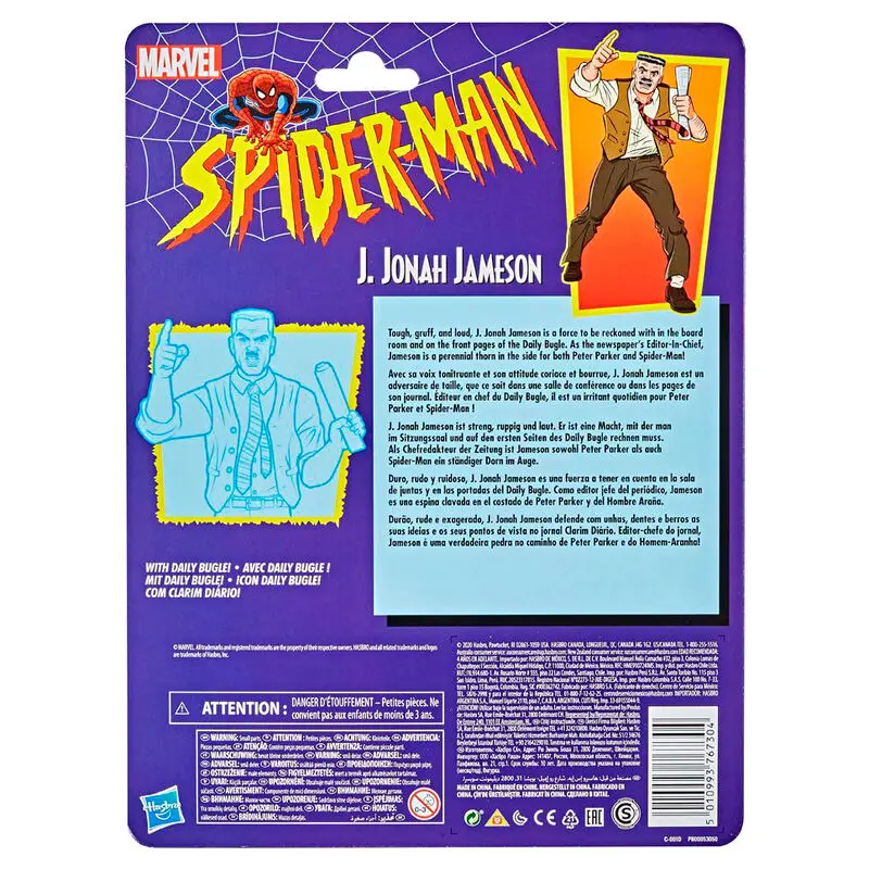 Marvel Retro Collection Spiderman figura J. Jonah Jameson 15 cm poza produsului