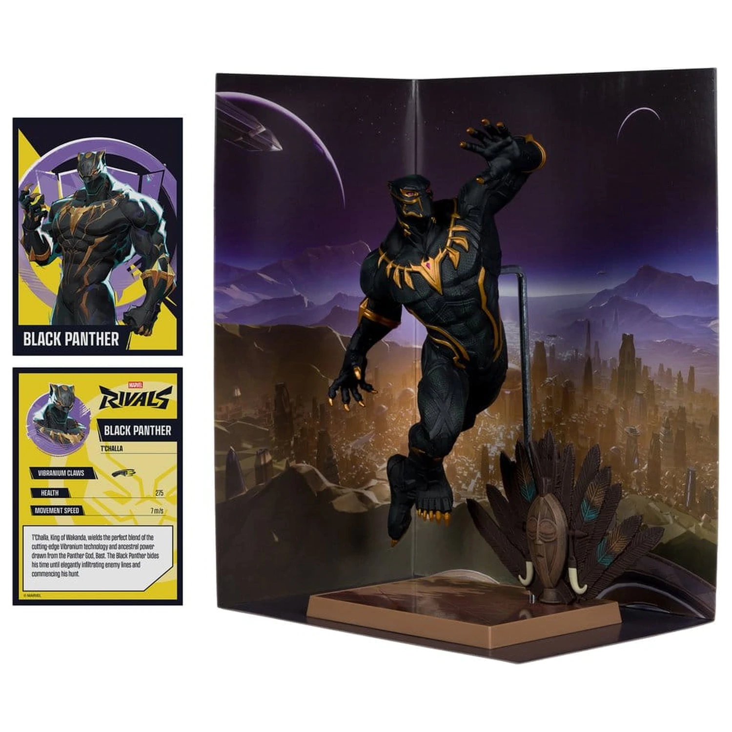 Marvel Rivals 1/6 Statuie Black Panther 27 cm poza produsului