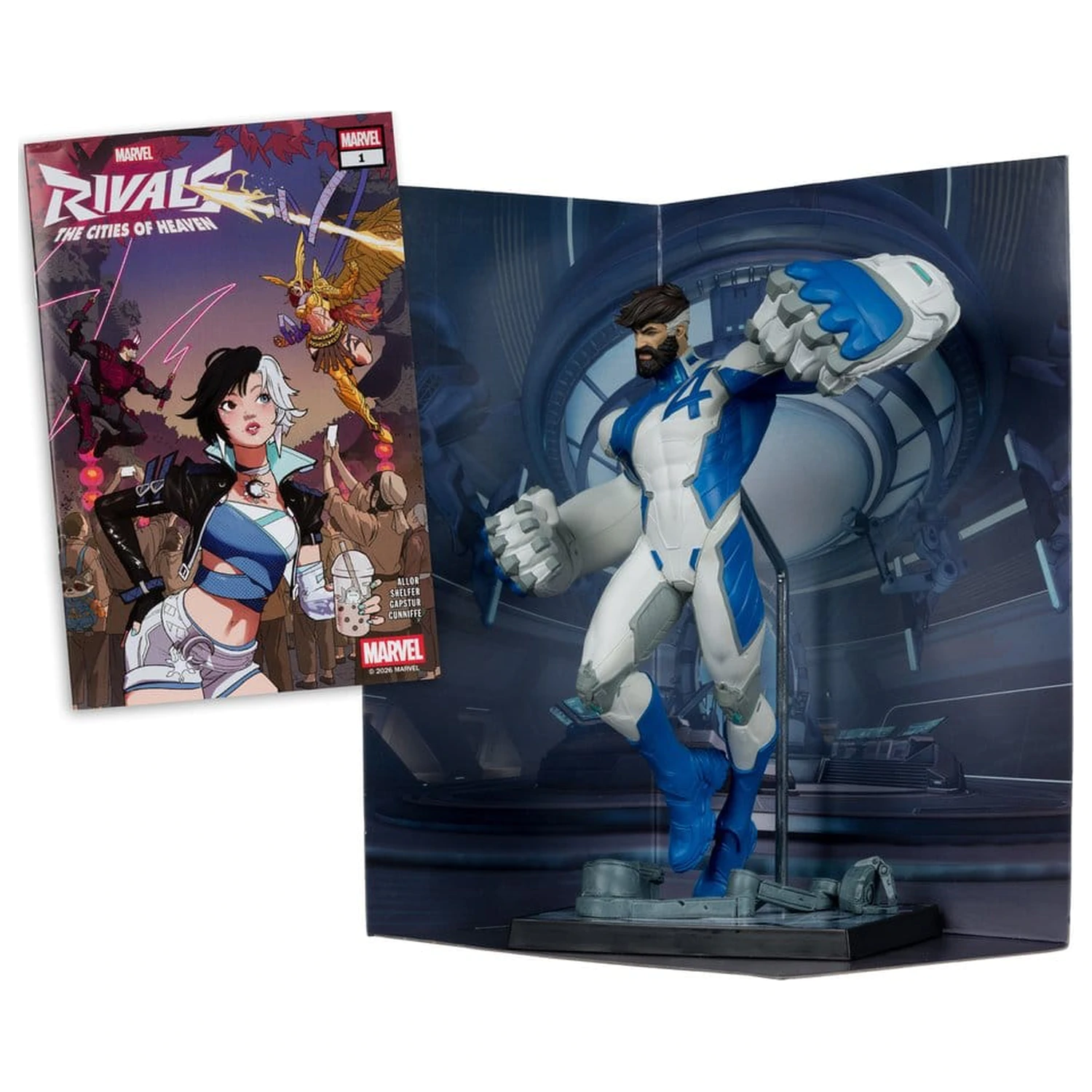Marvel Rivals 1/6 statuie Mr. Fantastic 26 cm poza produsului