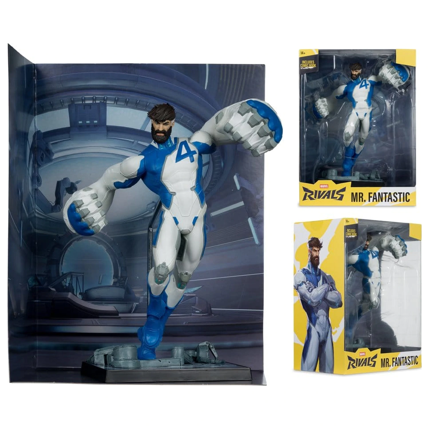 Marvel Rivals 1/6 statuie Mr. Fantastic 26 cm poza produsului