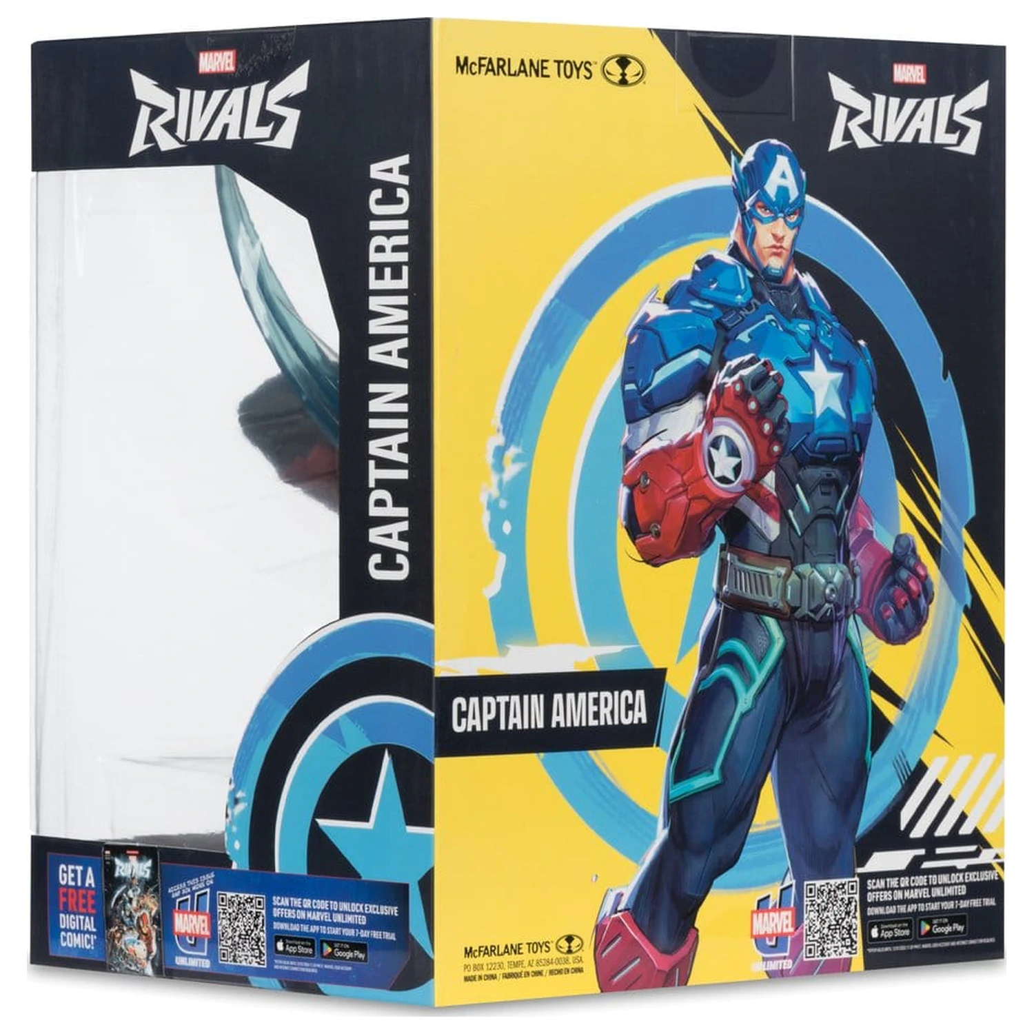 Marvel Rivals Collection 1/10 Figurina de actiune Captain America 20 cm poza produsului