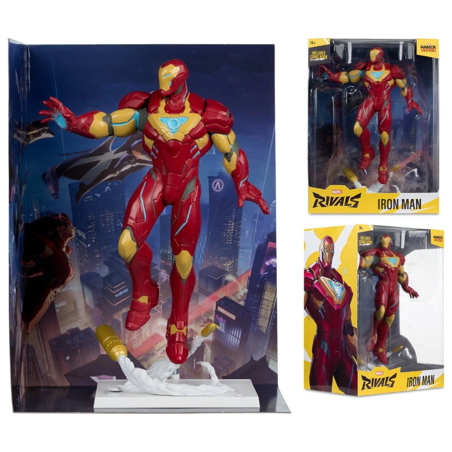 Colectia Marvel Rivals 1/6 Figurina de actiune Iron Man 28 cm poza produsului