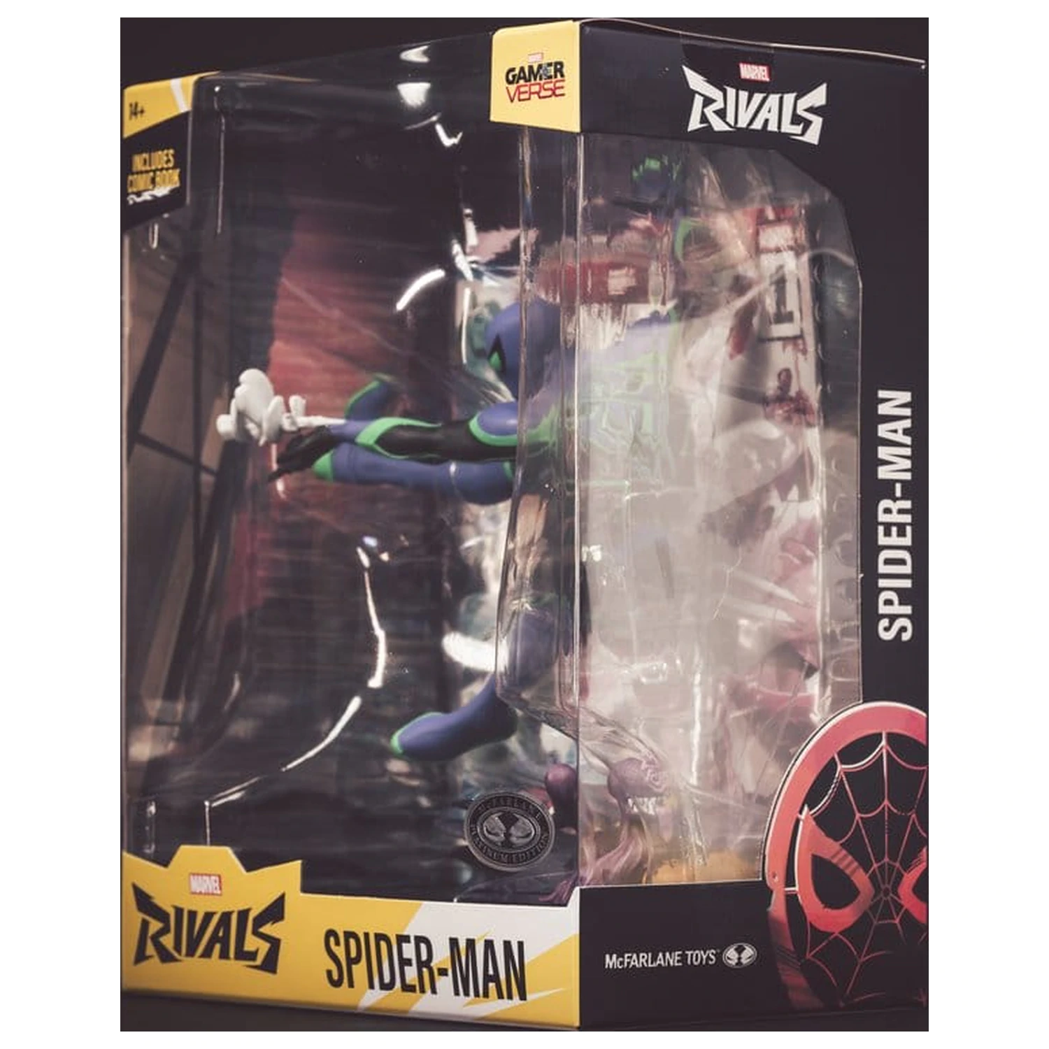 Marvel Rivals Collection Gamerverse figurină de acțiune 1/6 Spider-Man (Platinum Edition) 26 cm poza produsului