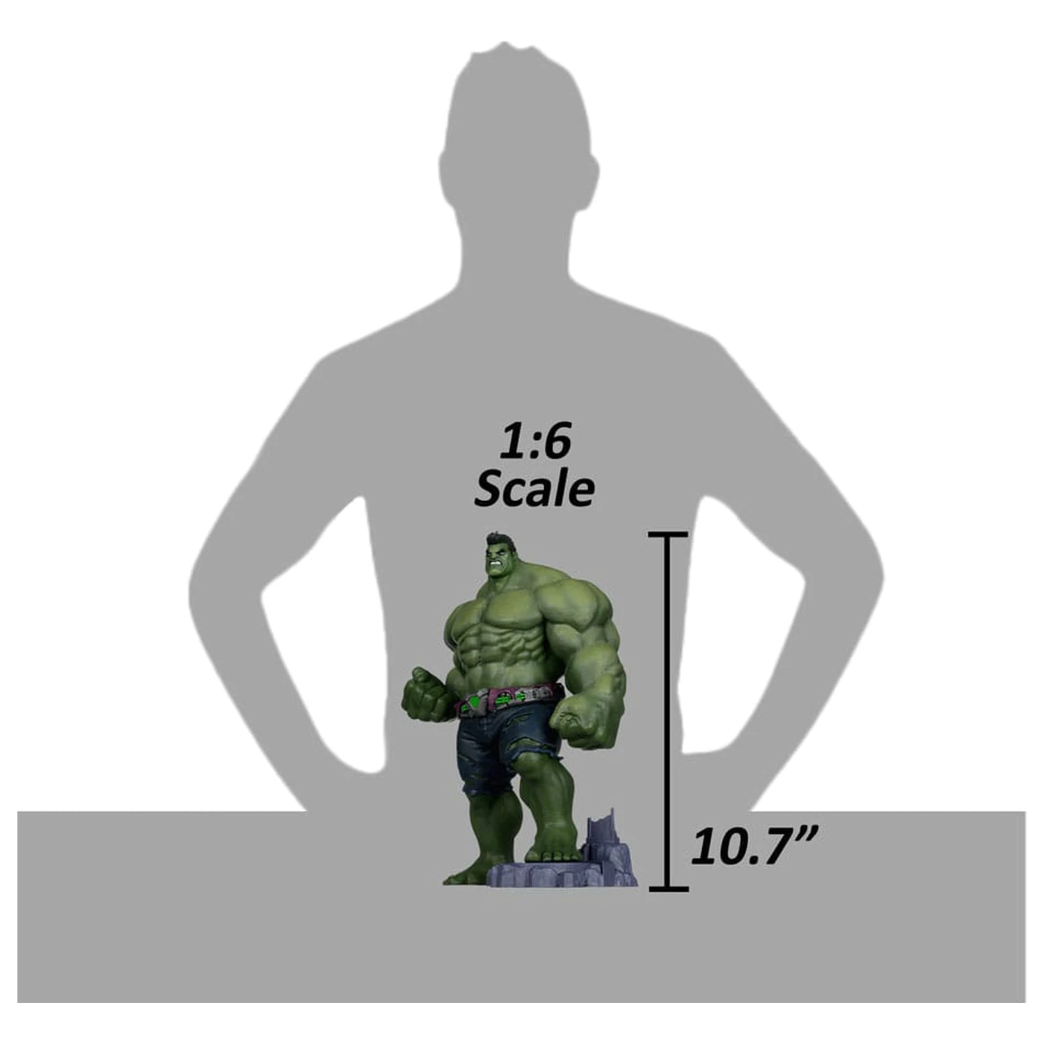 Marvel Rivals Colecția 1/6 figurină de acțiune The Hulk 27 cm poza produsului