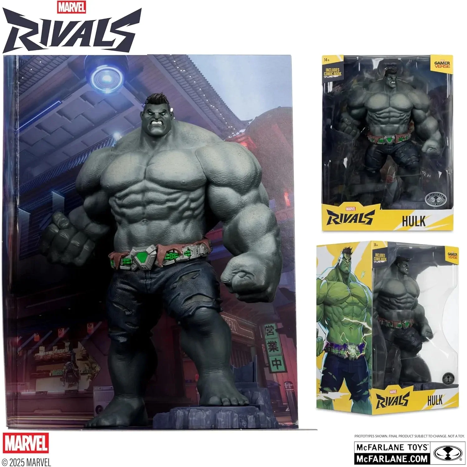 Marvel Rivals Collection 1/6 figurină The Hulk (Chase) 27 cm poza produsului