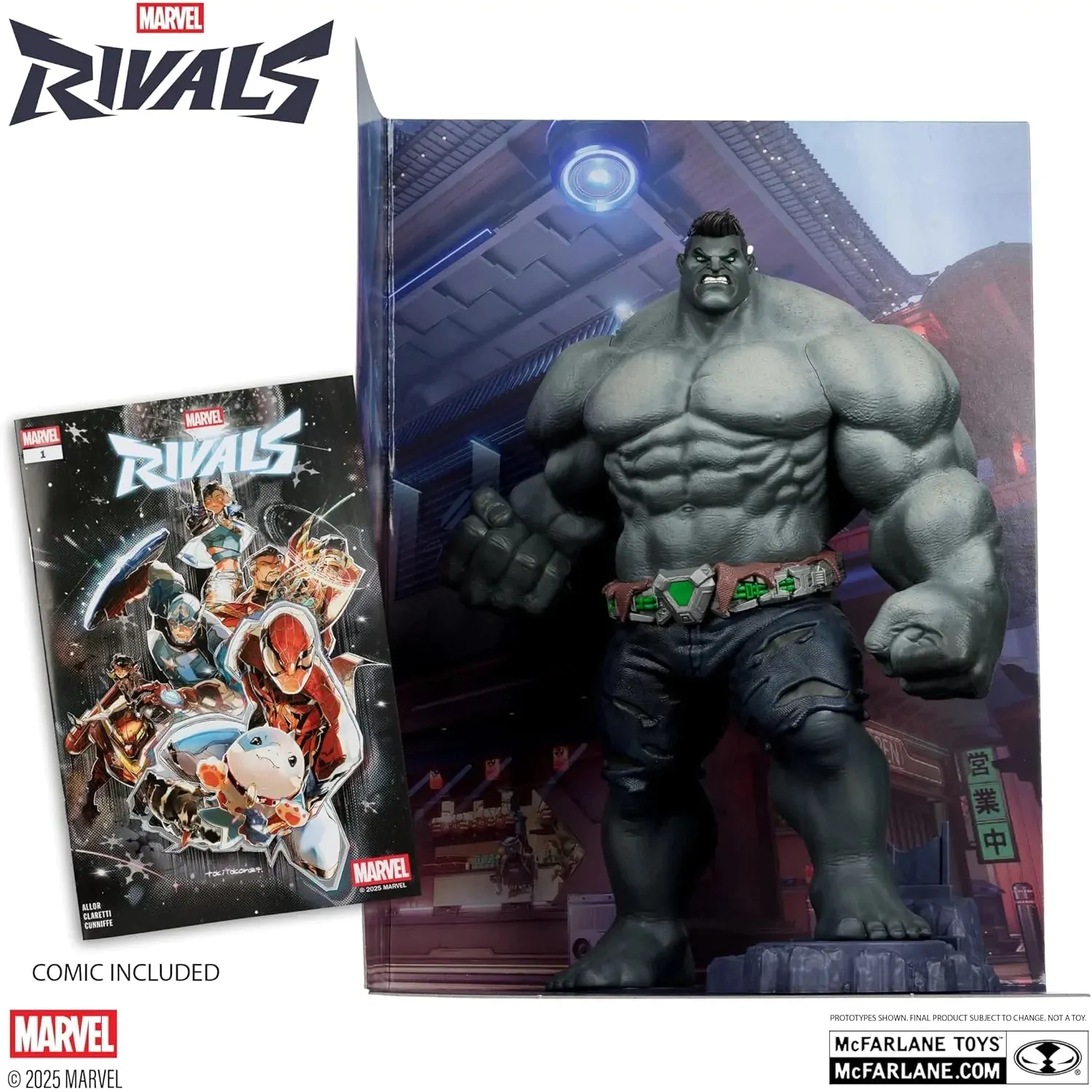 Marvel Rivals Collection 1/6 figurină The Hulk (Chase) 27 cm poza produsului