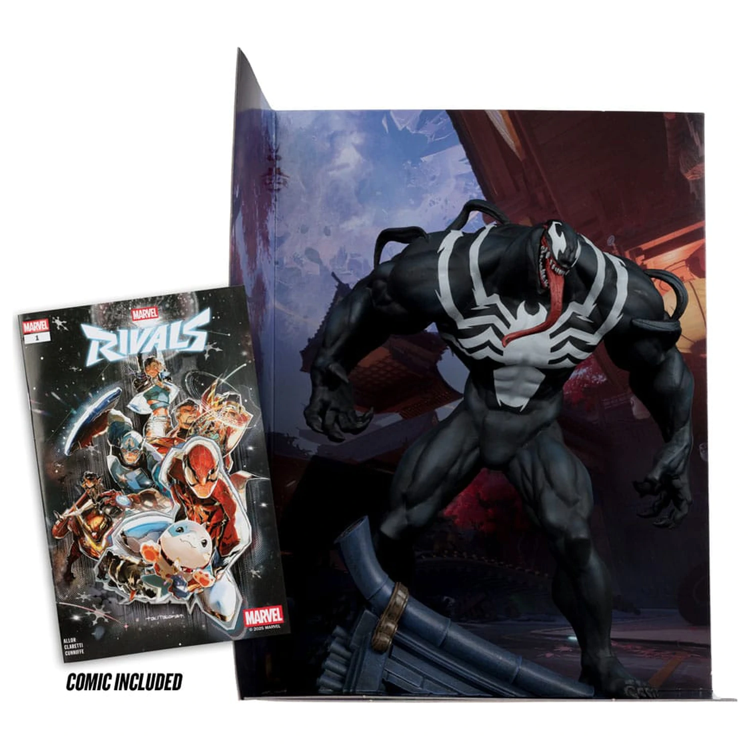 Colectia Marvel Rivals Figurina de actiune Venom 24 cm la scara 1/6 poza produsului