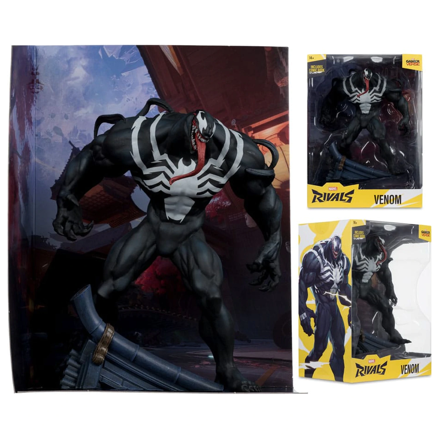 Colectia Marvel Rivals Figurina de actiune Venom 24 cm la scara 1/6 poza produsului