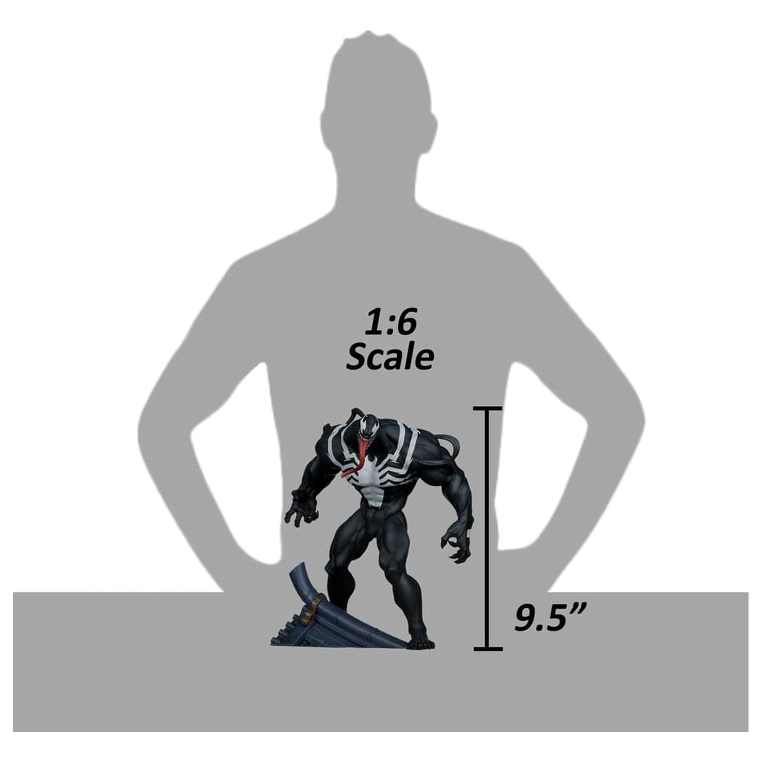 Colectia Marvel Rivals Figurina de actiune Venom 24 cm la scara 1/6 poza produsului