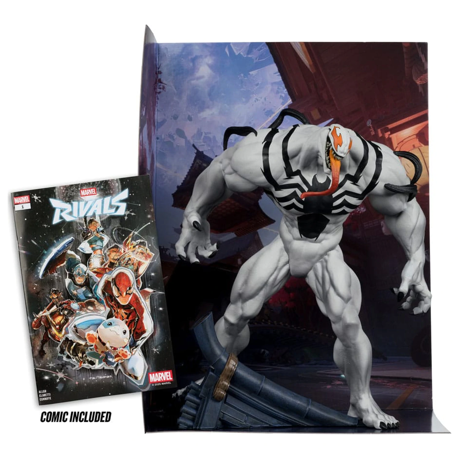 Colectia Marvel Rivals 1/6 figurina de actiune Venom (Red Platinum Edition) 24 cm poza produsului