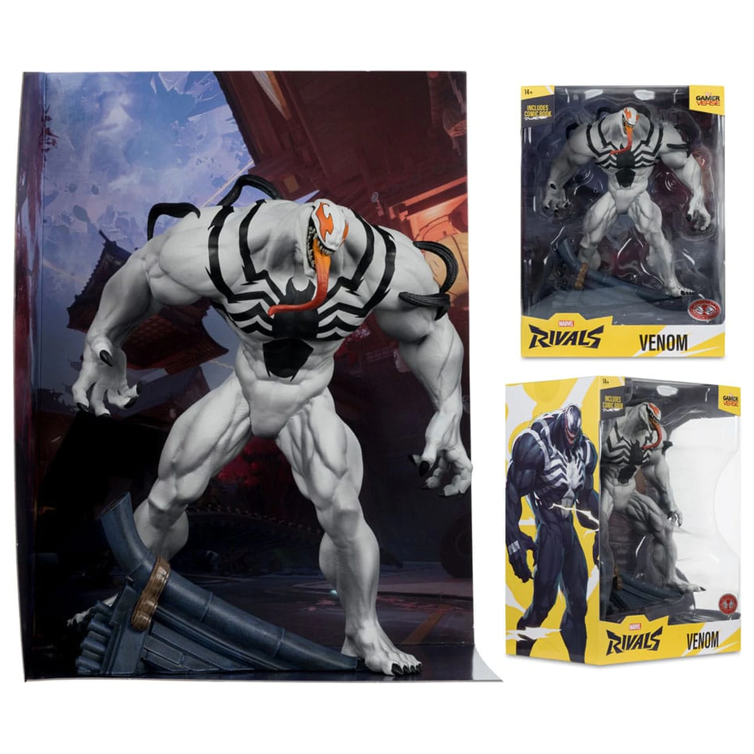 Colectia Marvel Rivals 1/6 figurina de actiune Venom (Red Platinum Edition) 24 cm poza produsului
